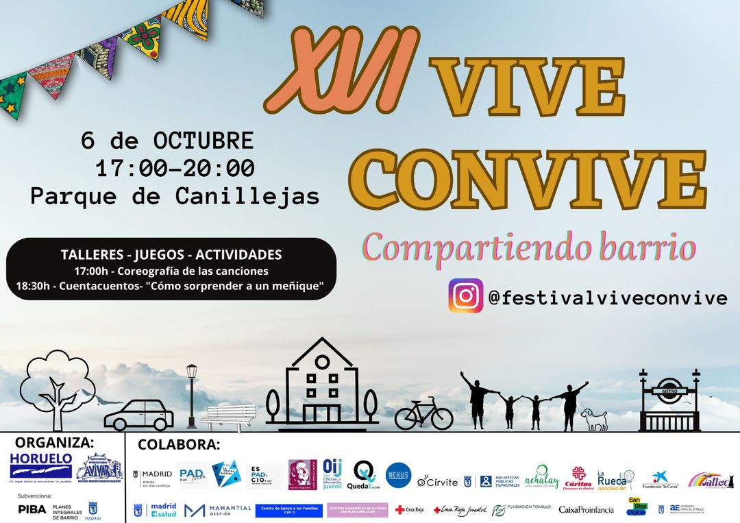 6 de Octubre. Festival XVI Vive y Convive 2023